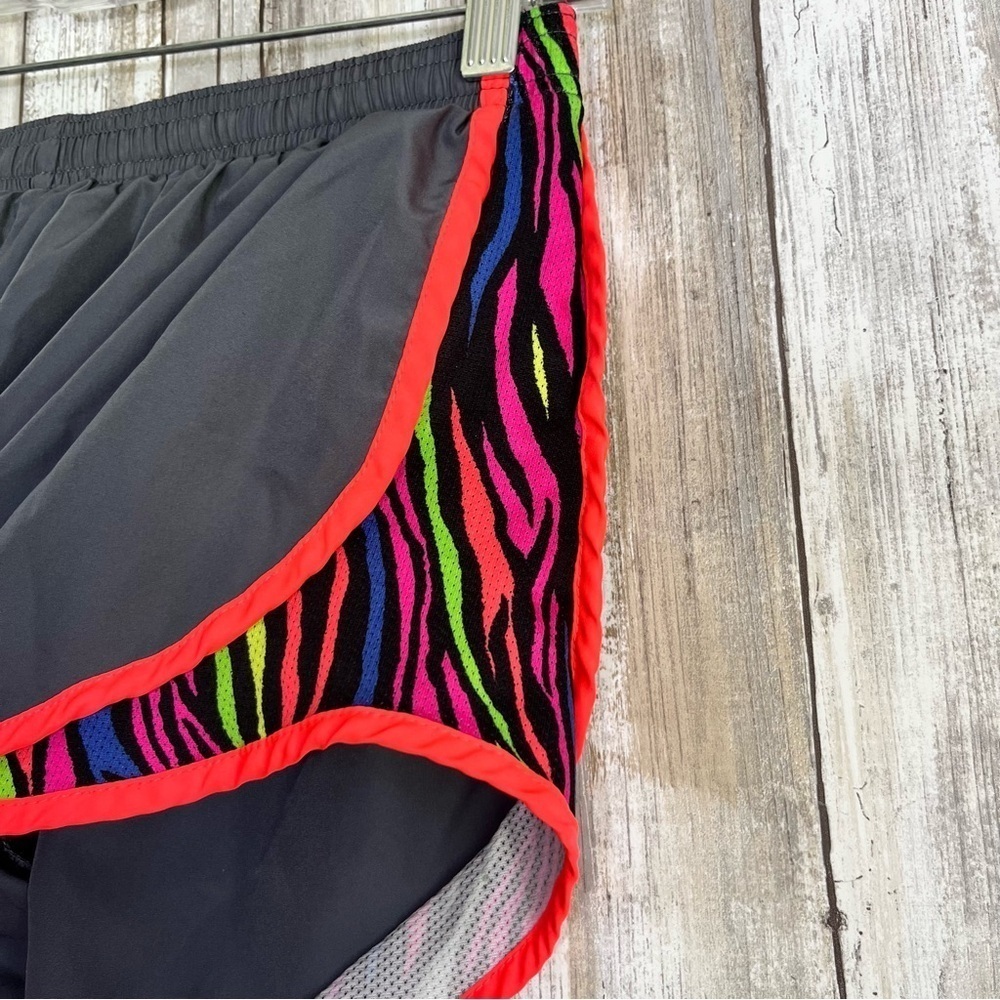 Soffe Grey & Neon Animal Shorts - Picture 2 of 5